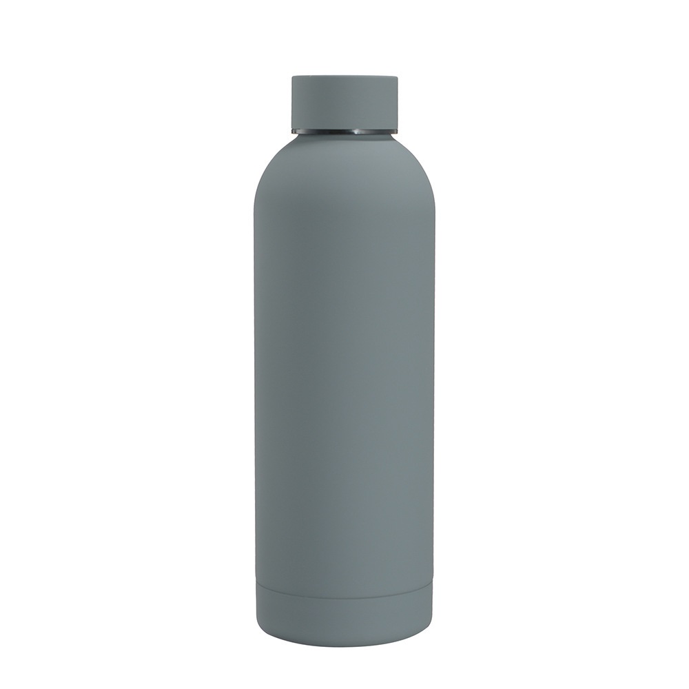 304 stainless steel small mouth bottle gray 350ml