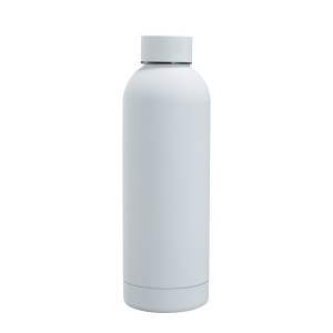 304 stainless steel small mouth bottle white 750ml