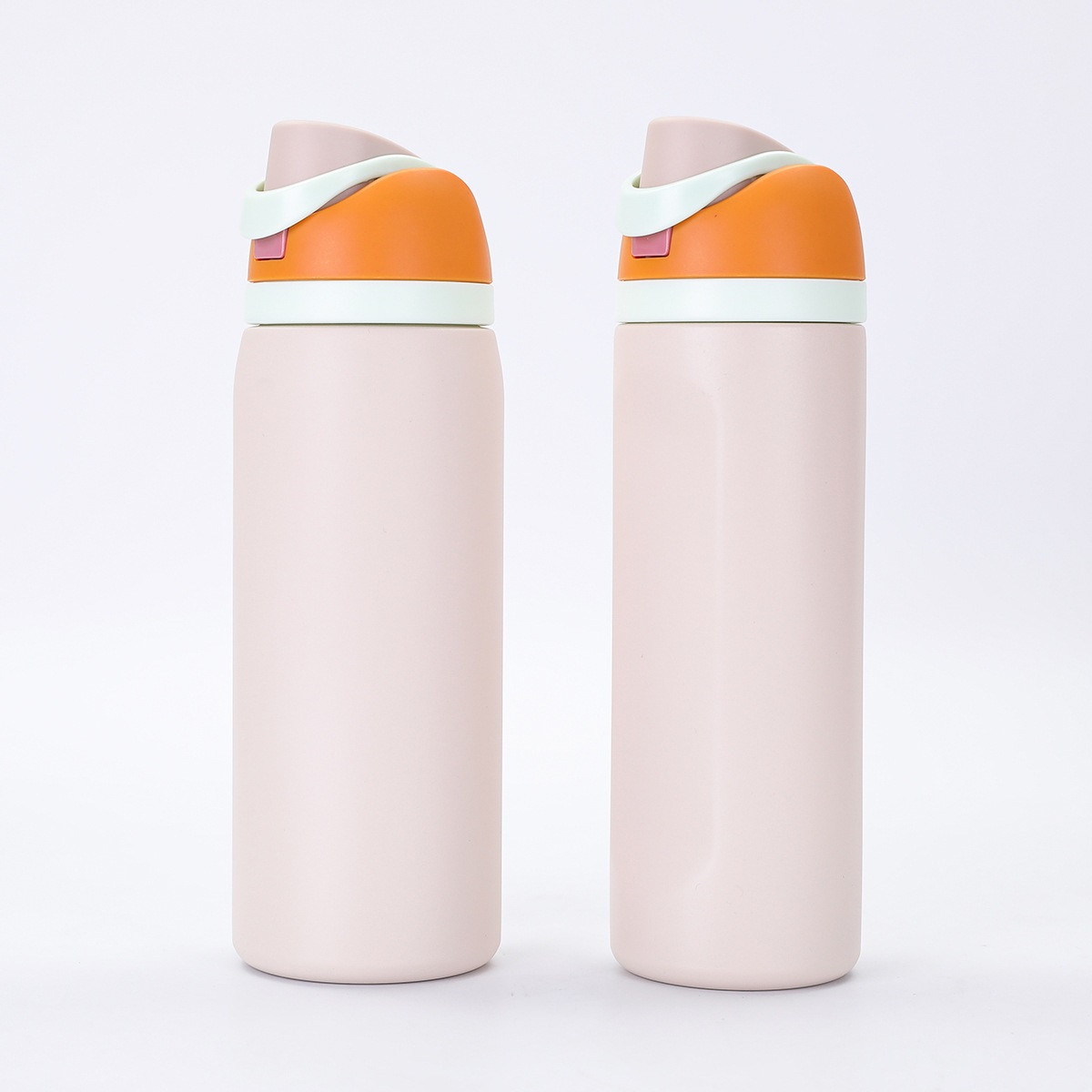 16oz Tumbler Stainless Steel sport Bottle beige