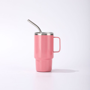 stainless steel straw cup