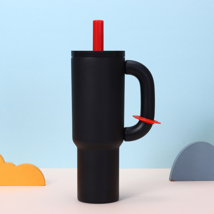 40oz car bottle with large capacity black