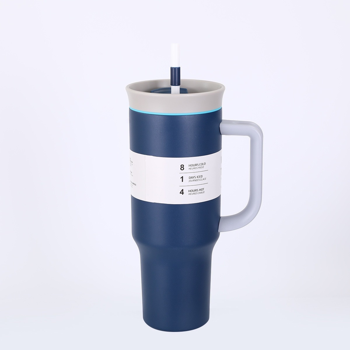 40oz Tumbler Stainless Steel Thermos Bottle navy