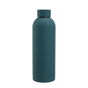 304 stainless steel small mouth bottle aqua green 750ml