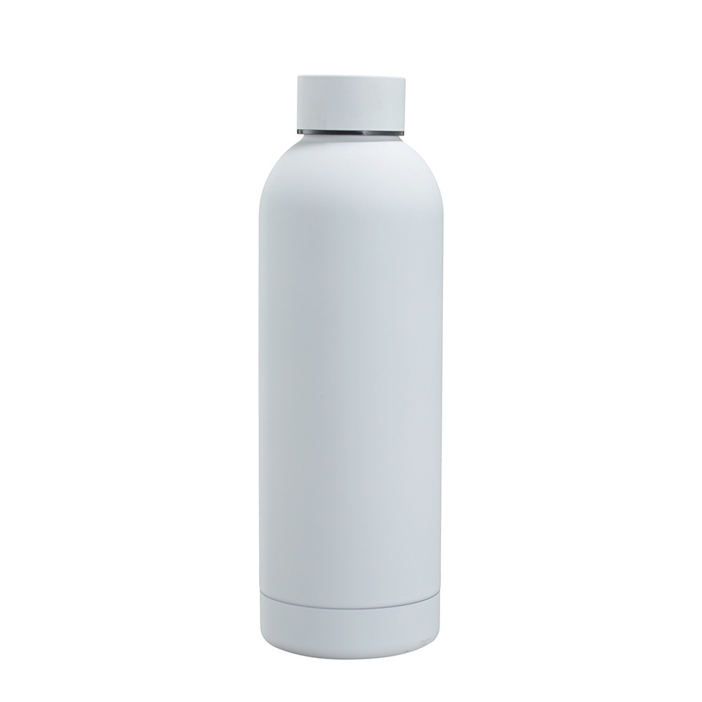 304 stainless steel small mouth bottle white 350ml