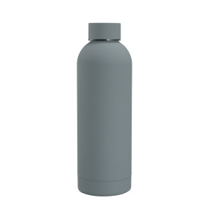304 stainless steel small mouth bottle gray 750ml