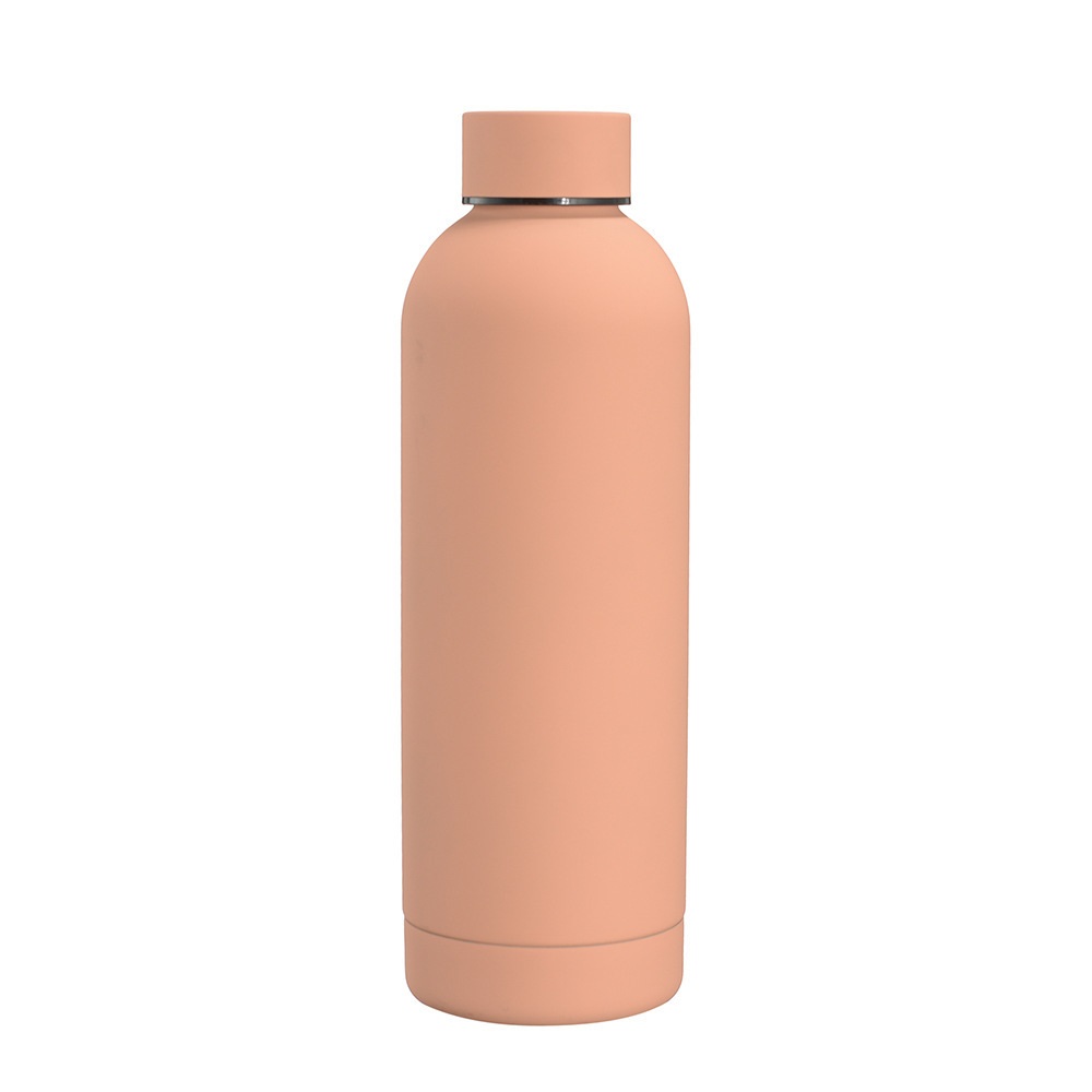 304 stainless steel small mouth bottle barbie pink 1000ml