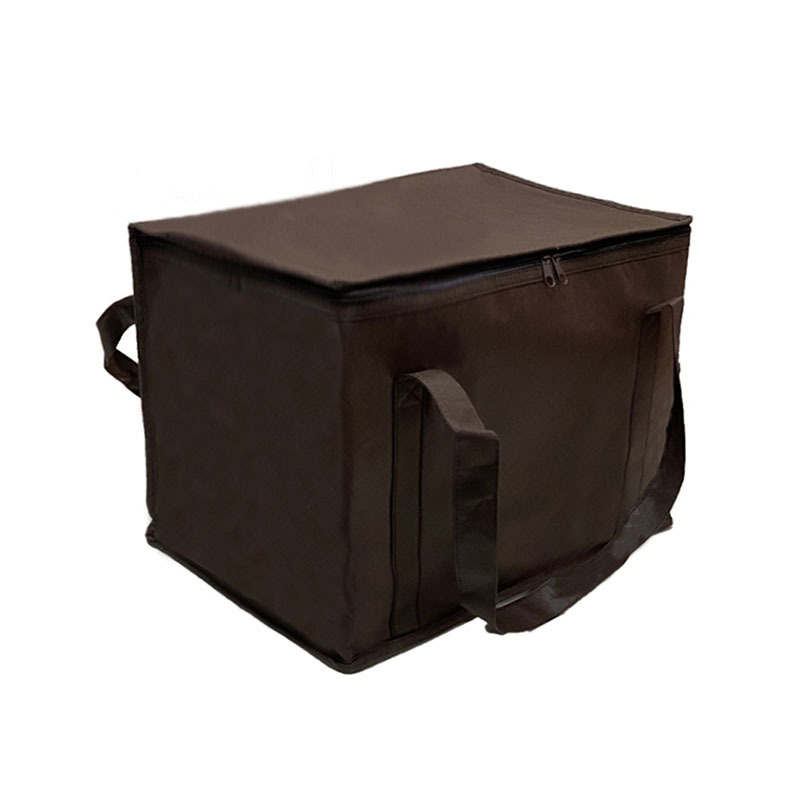 Non-Woven Foil-Lined Insulated Bag, Keep Food Hot or Cold for Hours - Portable Thermal Cooler for Grocery, Takeaway & Outdoor Events